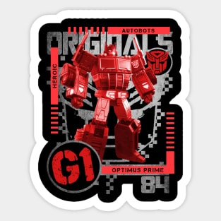 G1 Originals - Optimus Sticker